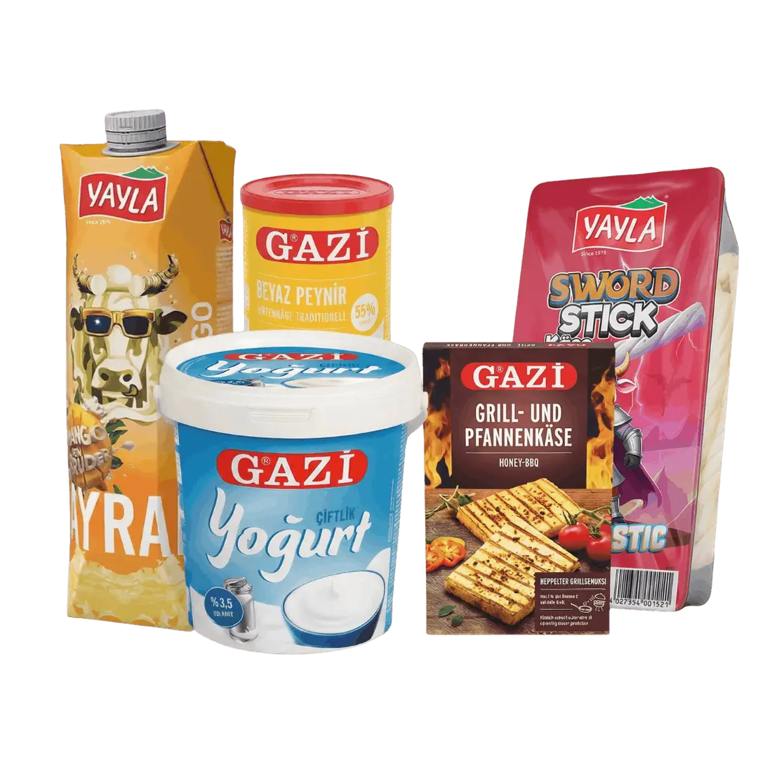 Ünlü Milchprodukte Kategorie Bild