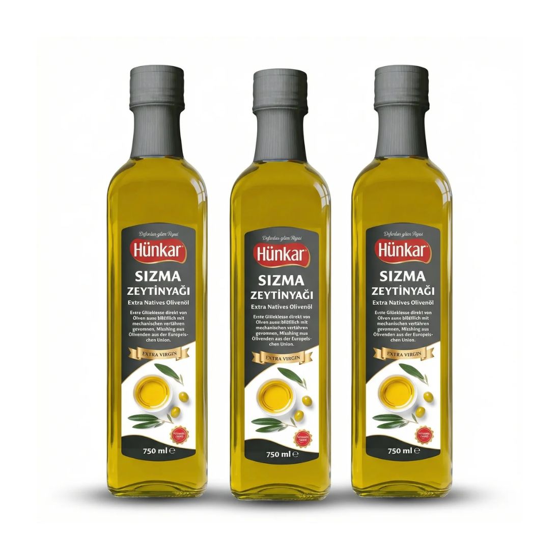 Hünkar Extra Natives Olivenöl 750 ml