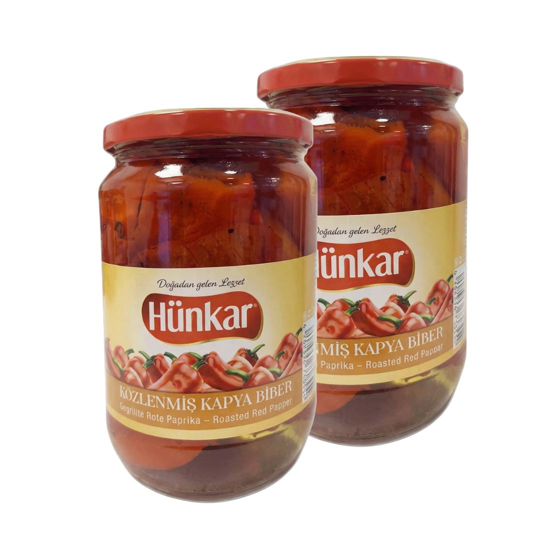 Hünkar Gegrillte Rote Paprika 710 g