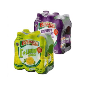 BEYPAZAR Mineralwasser mit verschiedenen Geschmacksrichtungen 6 x 200 ml