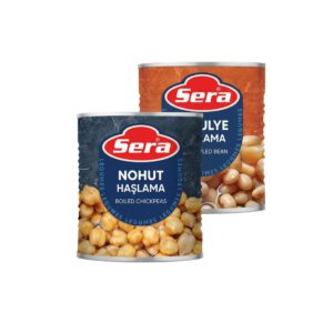Sera Kichererbsen 800 g & Sera Weiße Bohnen 800 g