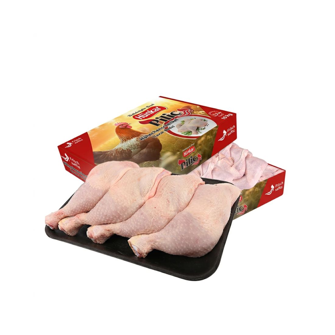 HÜNKAR Hähnchen Schenkel (Tavuk Budu) 10 kg Karton