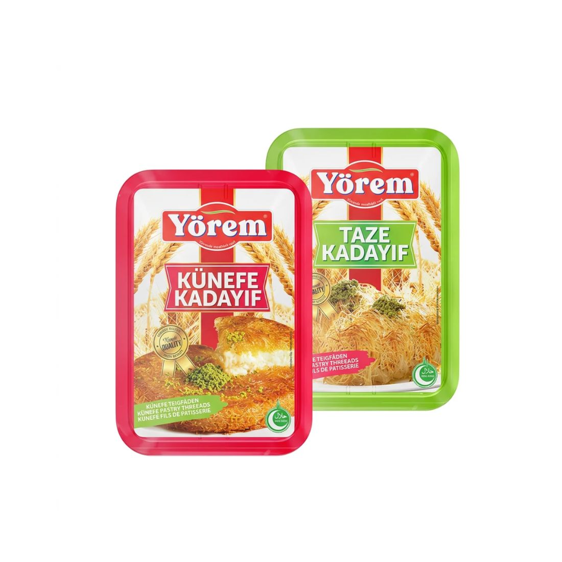 YÖREM Teigfäden Taze Kadayif / Künefe Kadayif 400 g