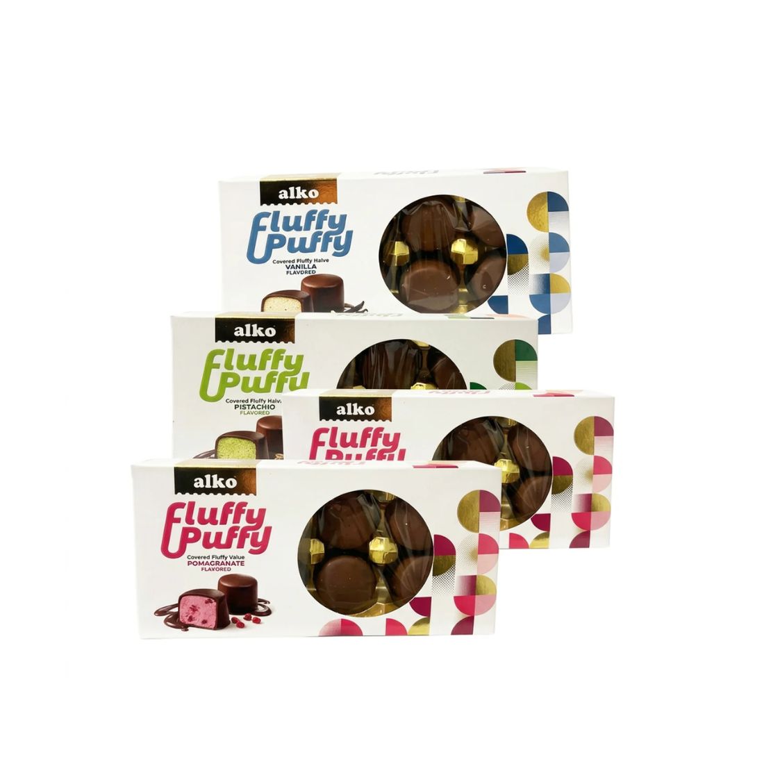 ALKO Fluffy Puffy Schokoladen-Pişmaniye 130 g