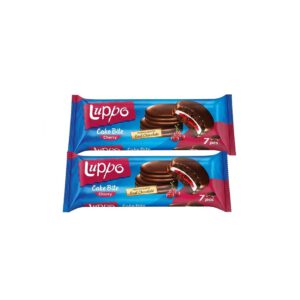 Luppo Cake Bite Schokokeks mit Kirschcreme 184 g
