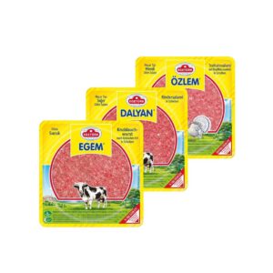 EGETUERK Dilim Salam Rind / Truthahn / Sucuk in Scheiben 150 g