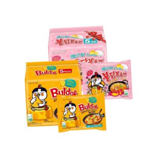 BULDAK Samyang gebratene Nudeln 5 x 140 g