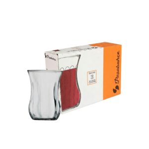 PAŞABAHÇE Tee-Gläser Optikli Çay Bardak Üsküdar 12er-Set