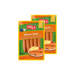 YAYLA Geflügelwiener geräuchert mit Käse und normal 400 g