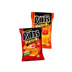 Patos Patatos Kartoffelchips Paprika 110 g und Ketchup 115 g