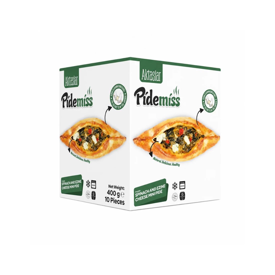 Pidemiss Pide TK Spinat und Ezine-Käse 10 Stück 400 g