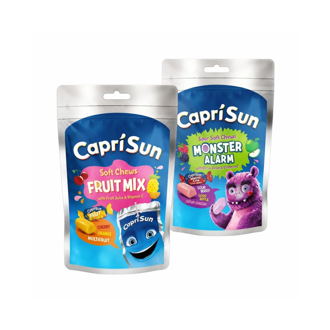 Capri-Sun Fruchtbonbons Soft Chews und Sour Soft Chews 147 g