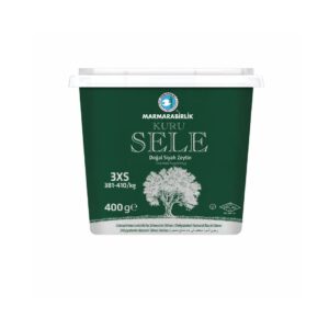 Marmarabirlik Kuru Sele schwarze Oliven 3XS 400 g