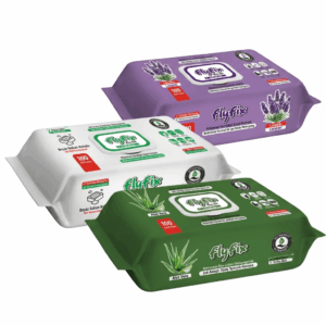 FLYFIX Reinigungstücher 100er-Packung