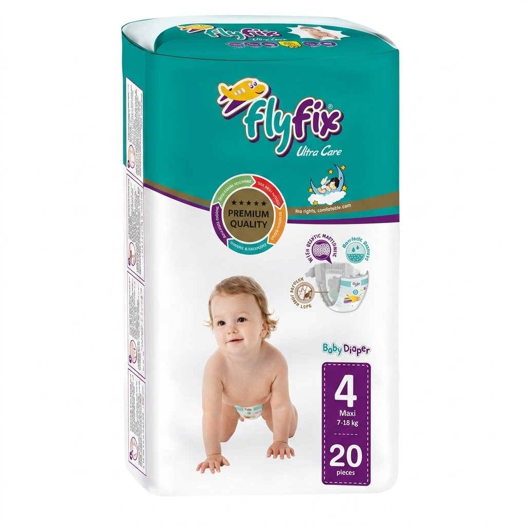 FLYFIX Babywindeln Maxi 20er Packung