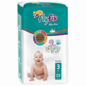 FLYFIX Babywindeln Midi 22er Packung