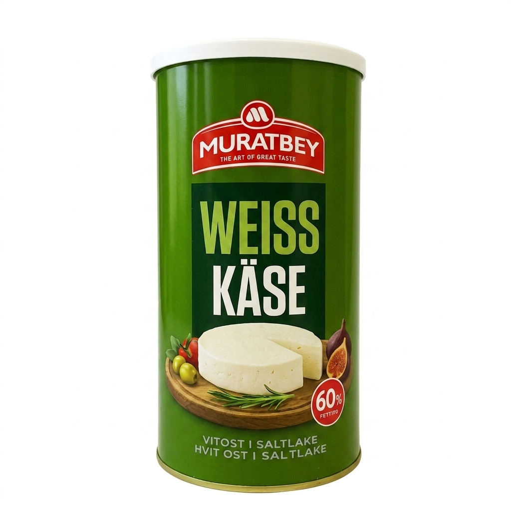 MURATBEY Weichkäse in Salzlake 60 % Fett 800 g