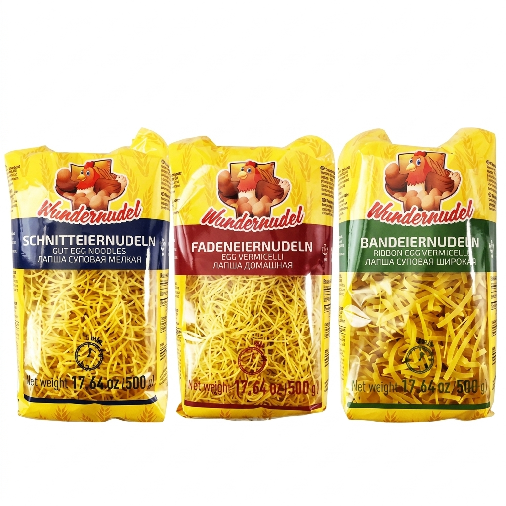 WUNDERNUDEL Eiernudeln vers. Sorten 500 g