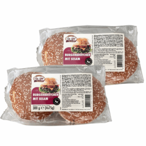 ÖZ-YIL Maxi Burgerbrötchen mit Sesam 4x75 g 300 g