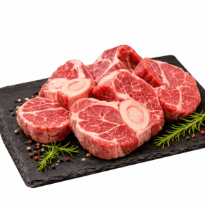 Kalbsfleisch mit Knochen Beinscheibe Halal 1 kg