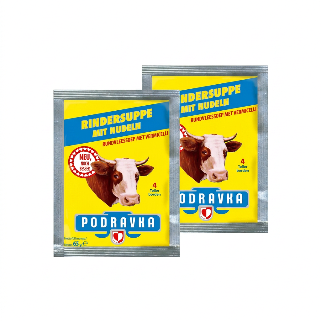 PODRAVKA Rindersuppe mit Nudeln 65 g
