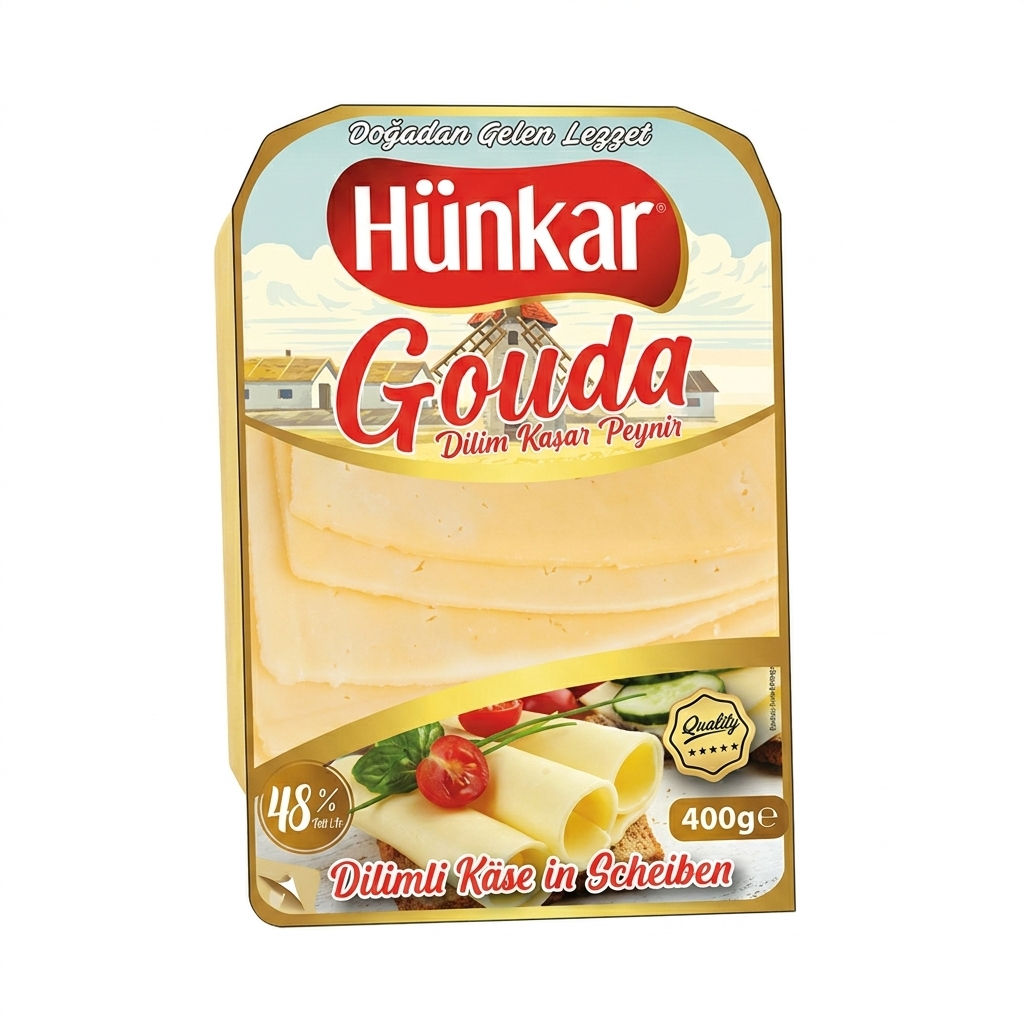 Hünkar Gouda Käse in Scheiben 400 g