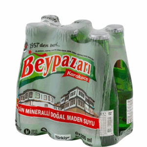 BEYPAZARI Mineralwasser mit Kohlensäure 6 x 200 ml