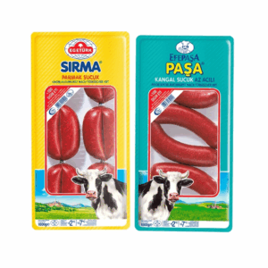 EFEPASA EGETÜRK Türkische Knoblauchwurst Parmak und Kangal Sucuk 1 kg