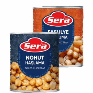 SERA vorgekochte Kichererbsen und weiße Bohnen 800 g