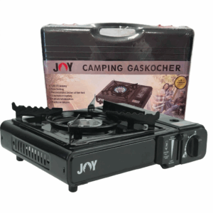 JOY Camping Gaskocher tragbar mit Koffer ohne Kartusche