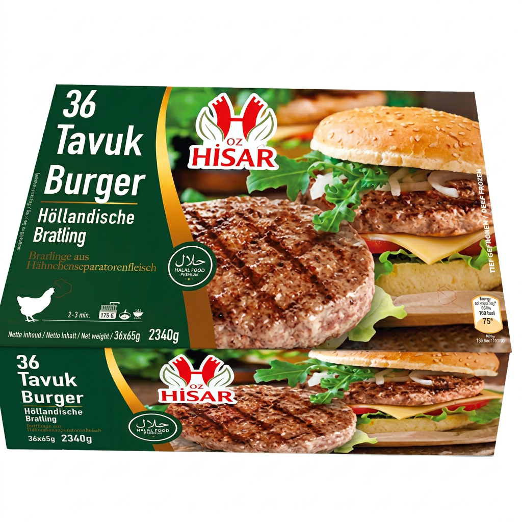 ÖZ HISAR Höllandische Bratlinge Tavuk Burger 2340 g