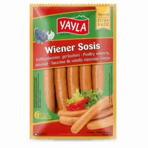 YAYLA Geflügelwiener geräuchert mit Käse und normal 400 g