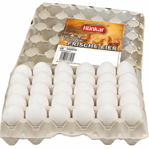 Hünkar frische Eier Größe M 30 Stück