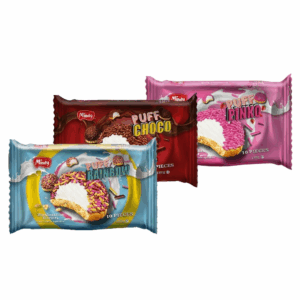 Mindy PUFF Marshmallow-Kekse mit Zuckerstreuseln 120 g