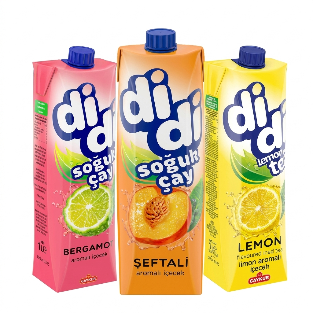 Didi Eistee Bergamotte / Şeftali / Lemon 1000 ml
