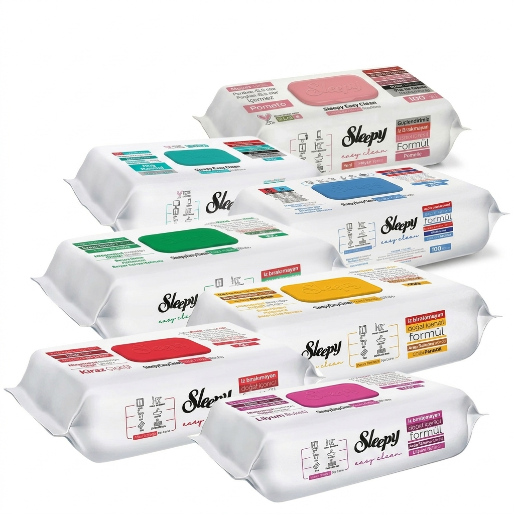 Sleepy Easy Clean Oberflächenreinigungstücher vers. Sorten 100 Stück