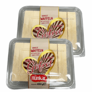 Hünkar Gofret Waffeln mit Vanillecreme 450 g