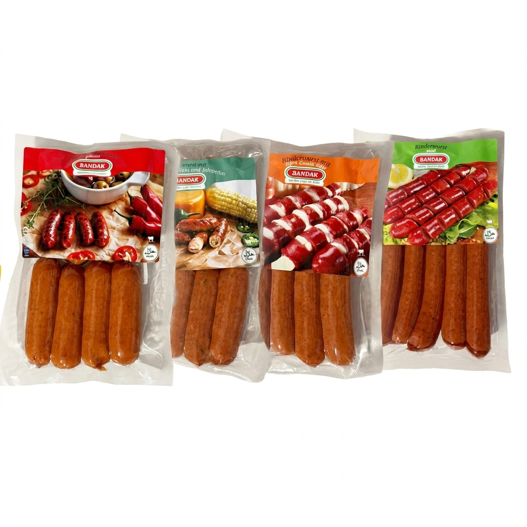 BANDAK Rinderwurst verschiedene Sorten 200 g