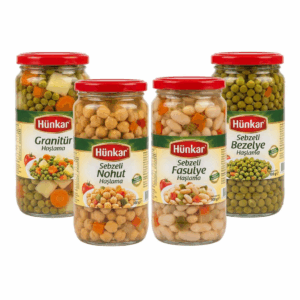 Hünkar Vorgekochtes Gemüse & Hülsenfrüchte 580 g