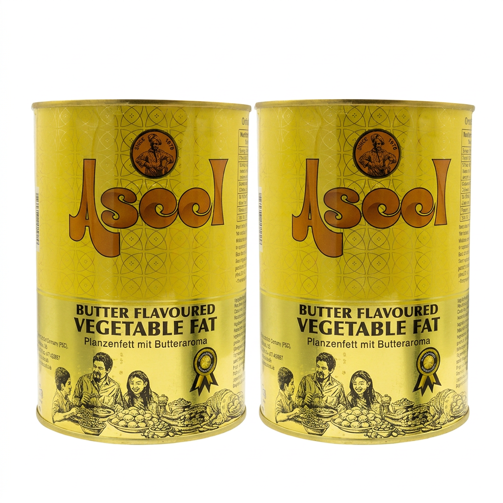 Aseel Pflanzenfett mit Butteraroma Ghee 1 kg