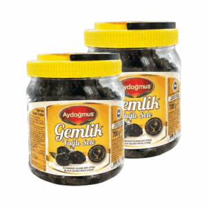 Aydoğmuş Gemlik Yağlı Sele schwarze Oliven 700 g