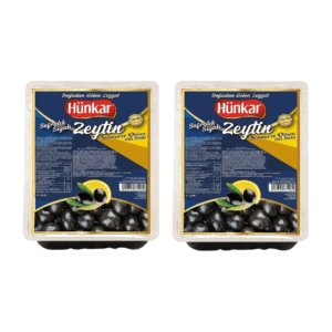 Hünkar schwarze Oliven Uslu Zeytin 700 g
