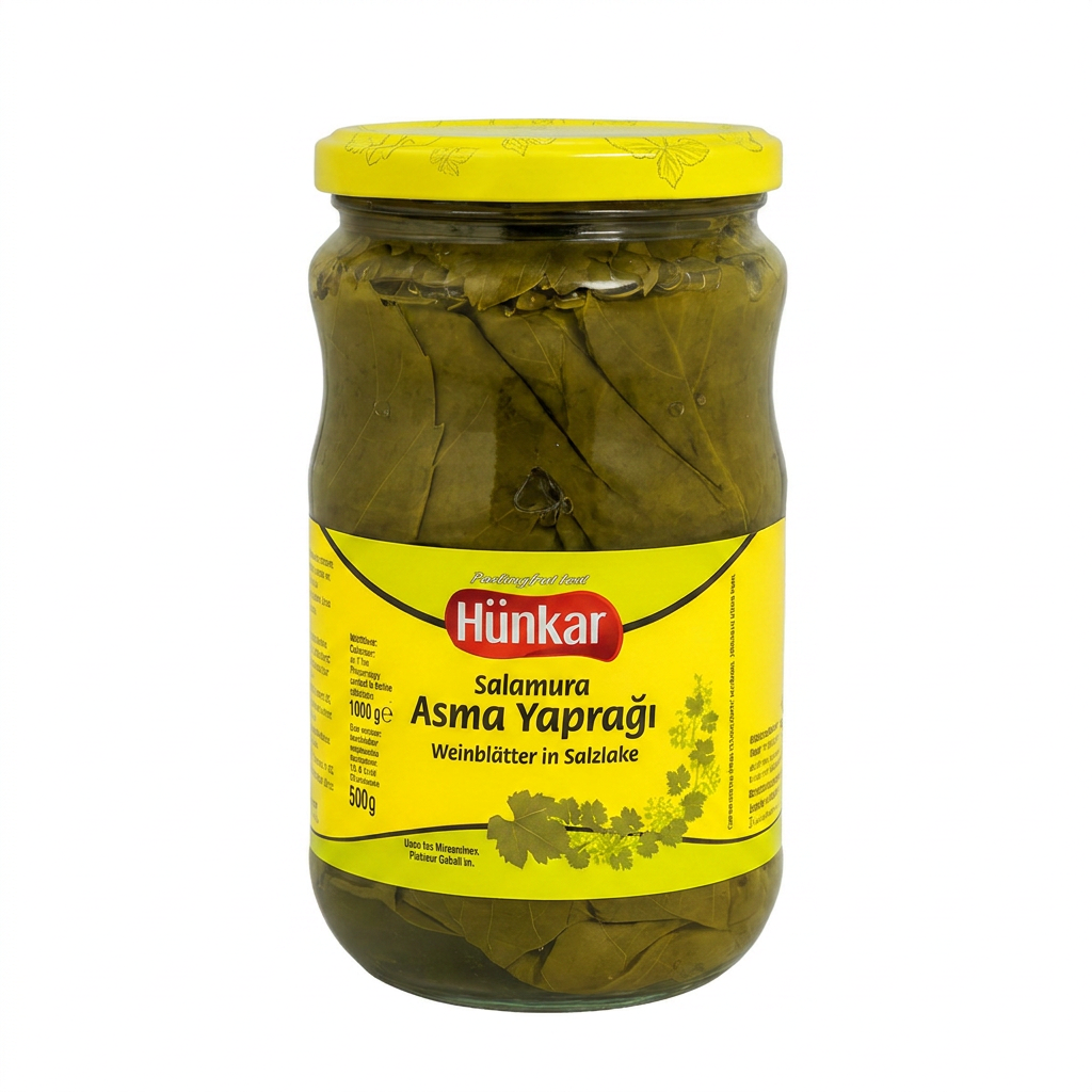 Hünkar Salamura Asma Yaprağı Weinblätter in Salzlake 650 g