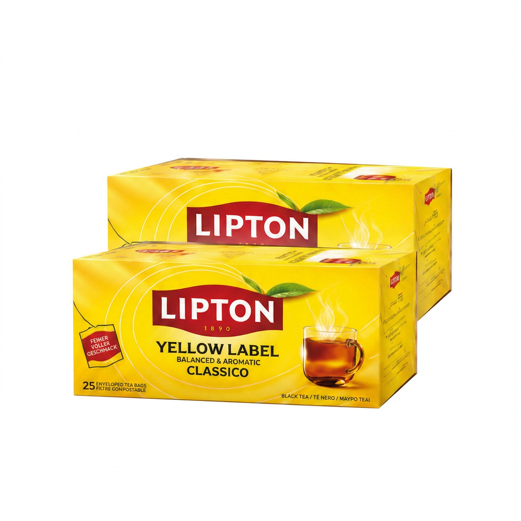Lipton Yellow Label Beuteltee 25 Beutel 50 g