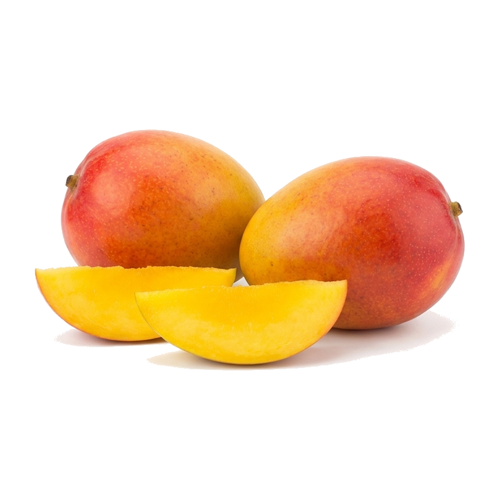 Mango Frucht Stück