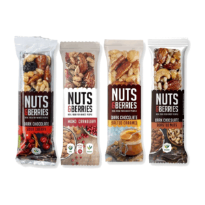 Nuts & Berries Snacks versch. Sorten 30–40 g