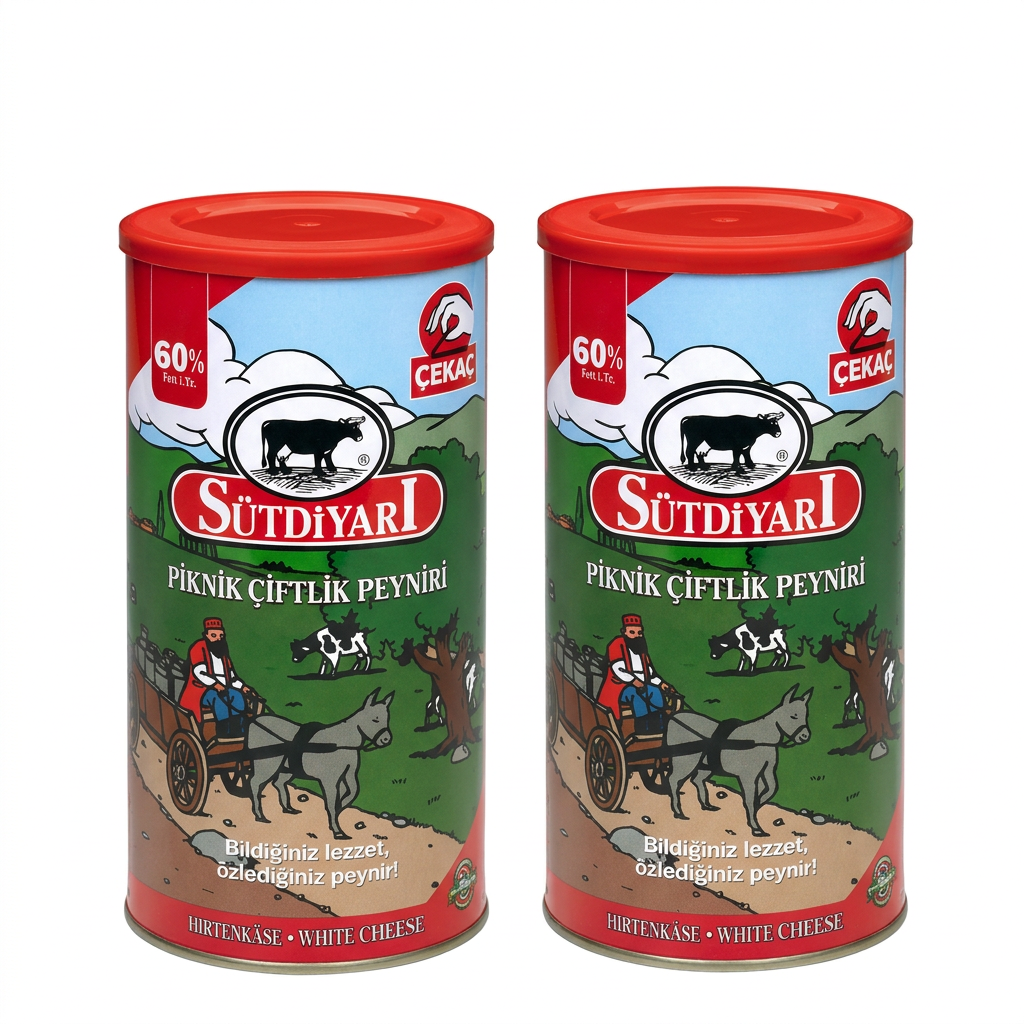 Sütdiyari Piknik Çiftlik Peyniri 60% Fett i.Tr. 800 g