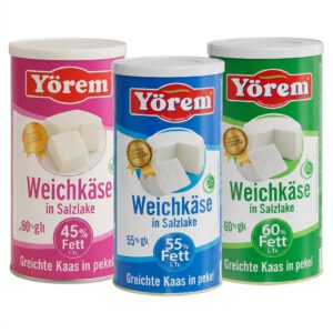 Yörem Weichkäse in Salzlake 45% / 55% / 60% Fett i.Tr. 800 g