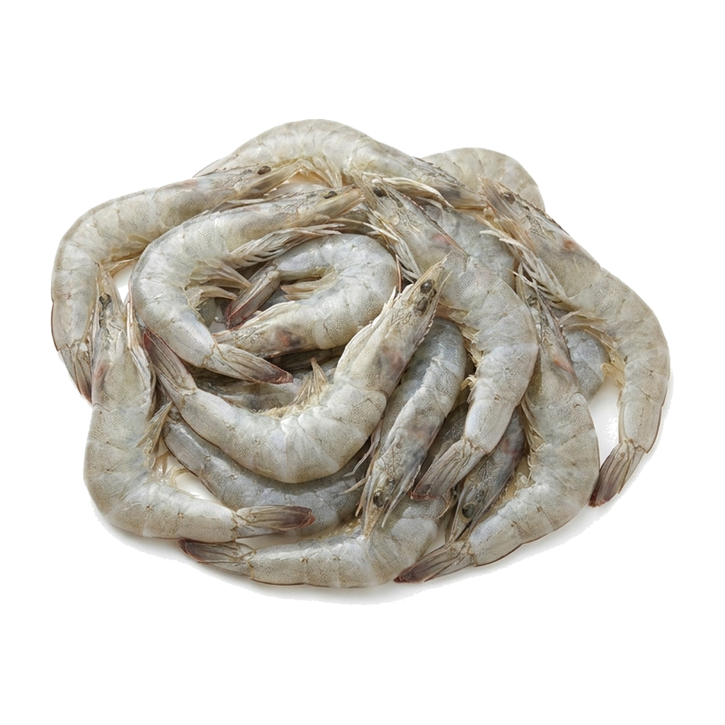 Frische Garnelen roh (Taze Karides) 1 kg