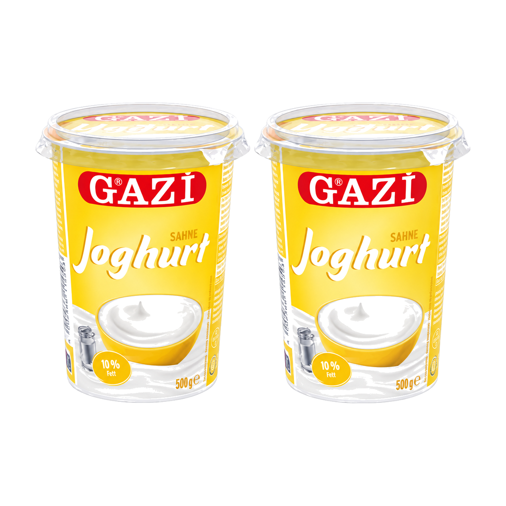 Gazi Sahne Joghurt Süzme Yoğurdu 10% Fett i.Tr. 500 g